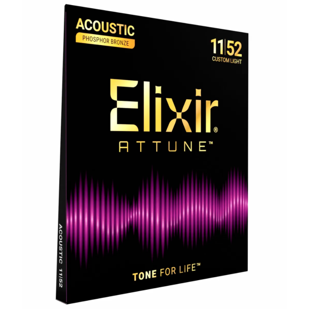 Elixir Attune Acoustic Phosphor Bronze 21027 Medium 11-52